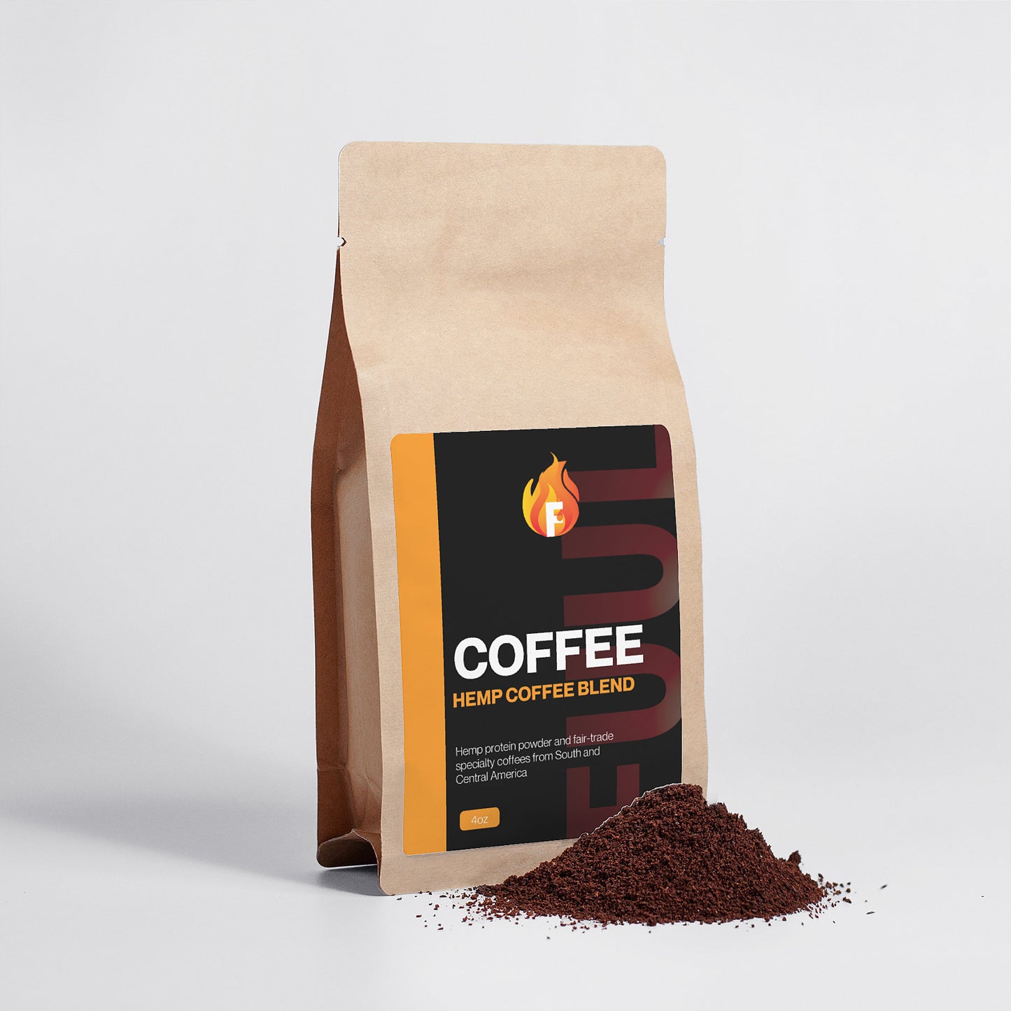 Hemp Coffee Blend - Medium Roast 4oz