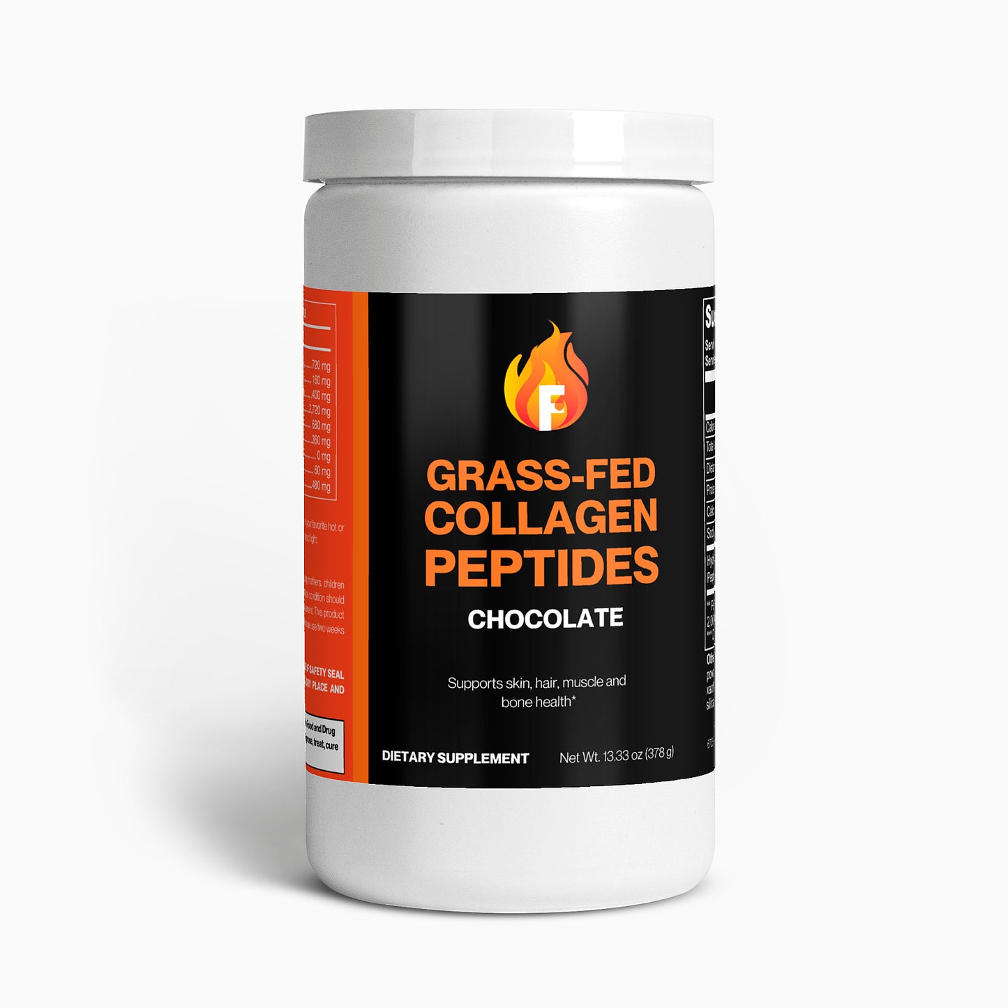 Grass-Fed Collagen Peptides Powder (Chocolate)