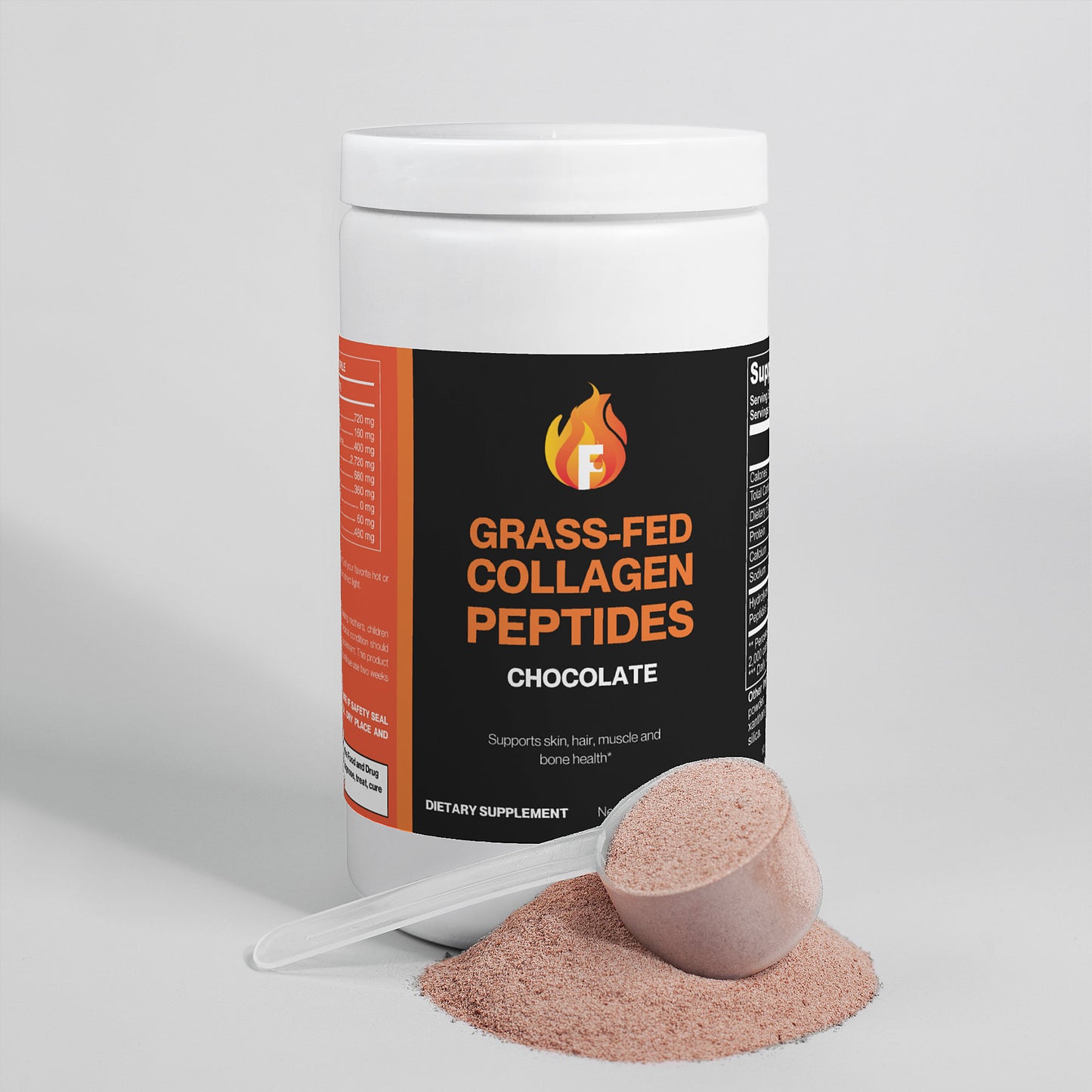 Grass-Fed Collagen Peptides Powder (Chocolate)