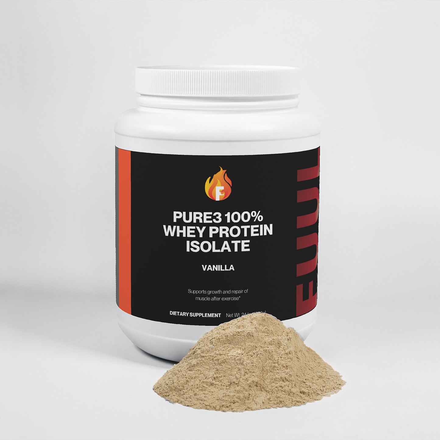 Pure3 100% Whey Protein Isolate (Vanilla)