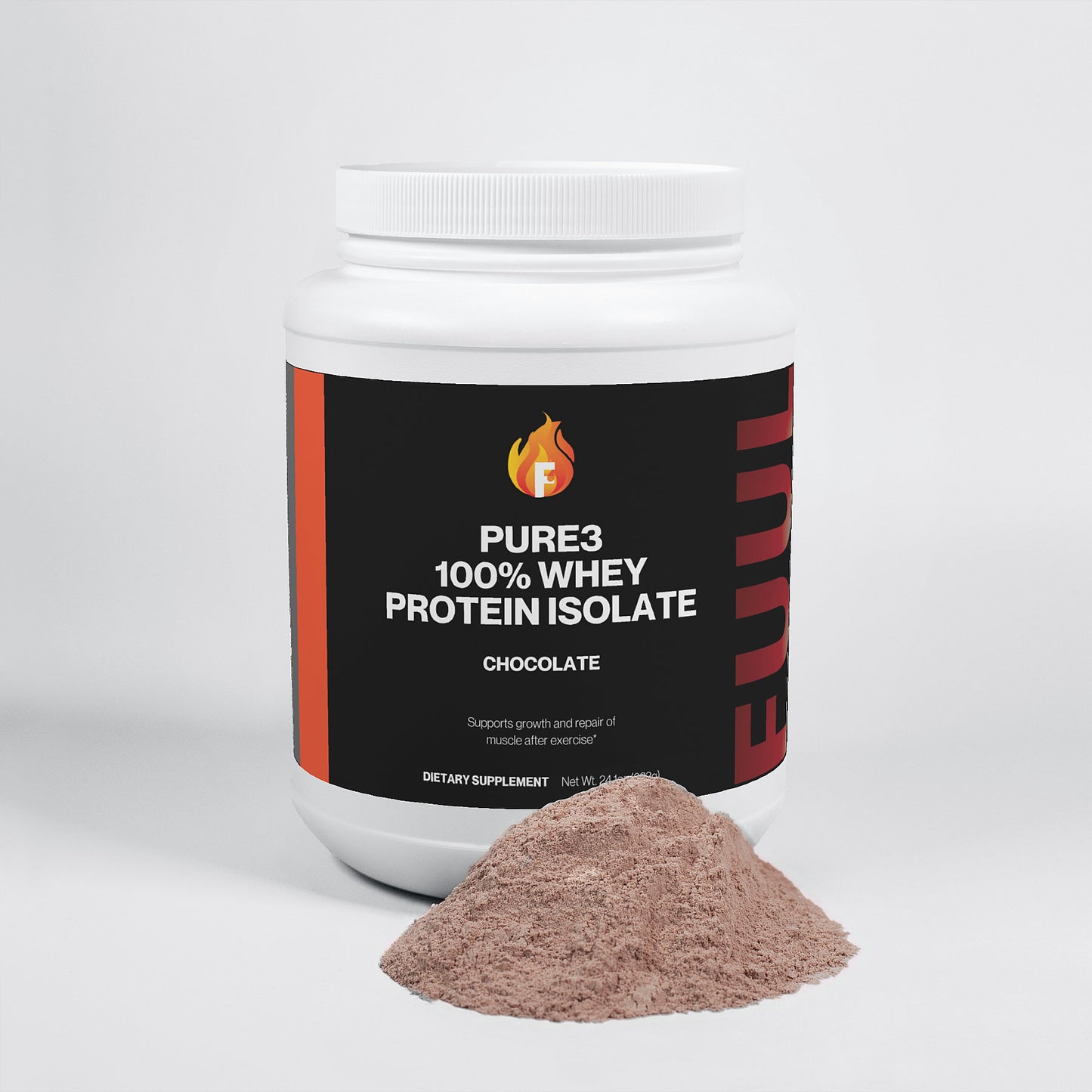 Pure3 100% Whey Protein Isolate (Chocolate)