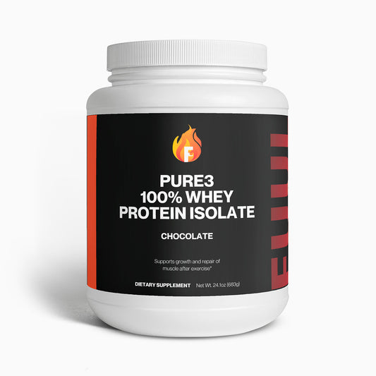 Pure3 100% Whey Protein Isolate (Chocolate)